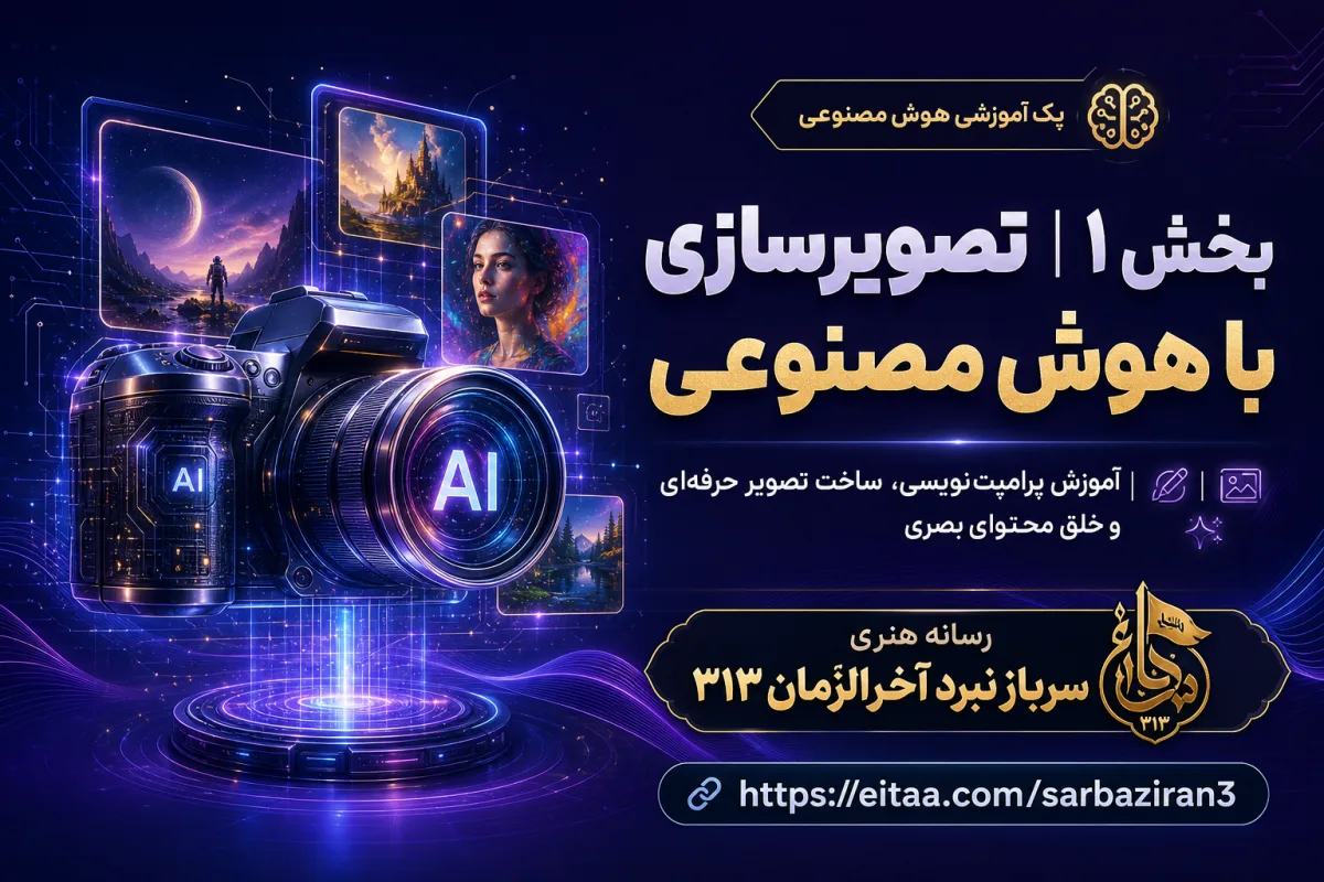 آموزش تصویر سازی با هوش مصنوعی